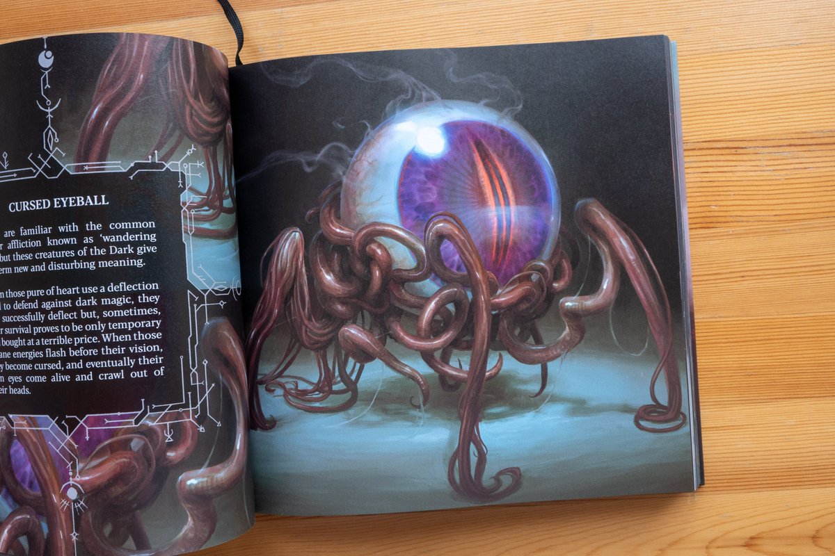 ORO is the name of the fantasy world concept artist Björn Hurri has created. This 248-page hardcover artbook has the inhabitants, creatures and monsters.

The book's available from Editions Caurette's online book store
liberdistri.com/en/artbooks/78…