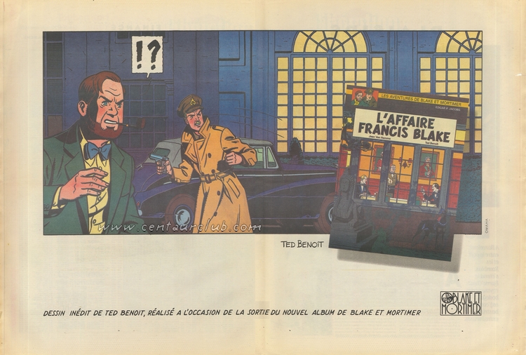 centaurclub's tweet photo. Journal #libération
n° 4771
21 septembre 1996
Dessin inédit de #tedbenoit https://t.co/PYVVcpOW6E