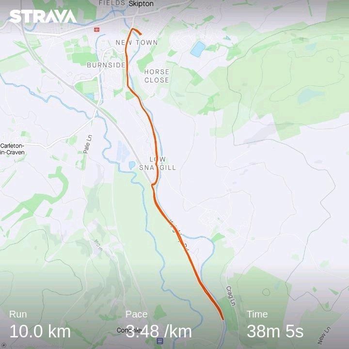 A perfect Autumnal morning for a run 🍂☀️ 
#running #skipton strava.app.link/BlvaXoqMUDb