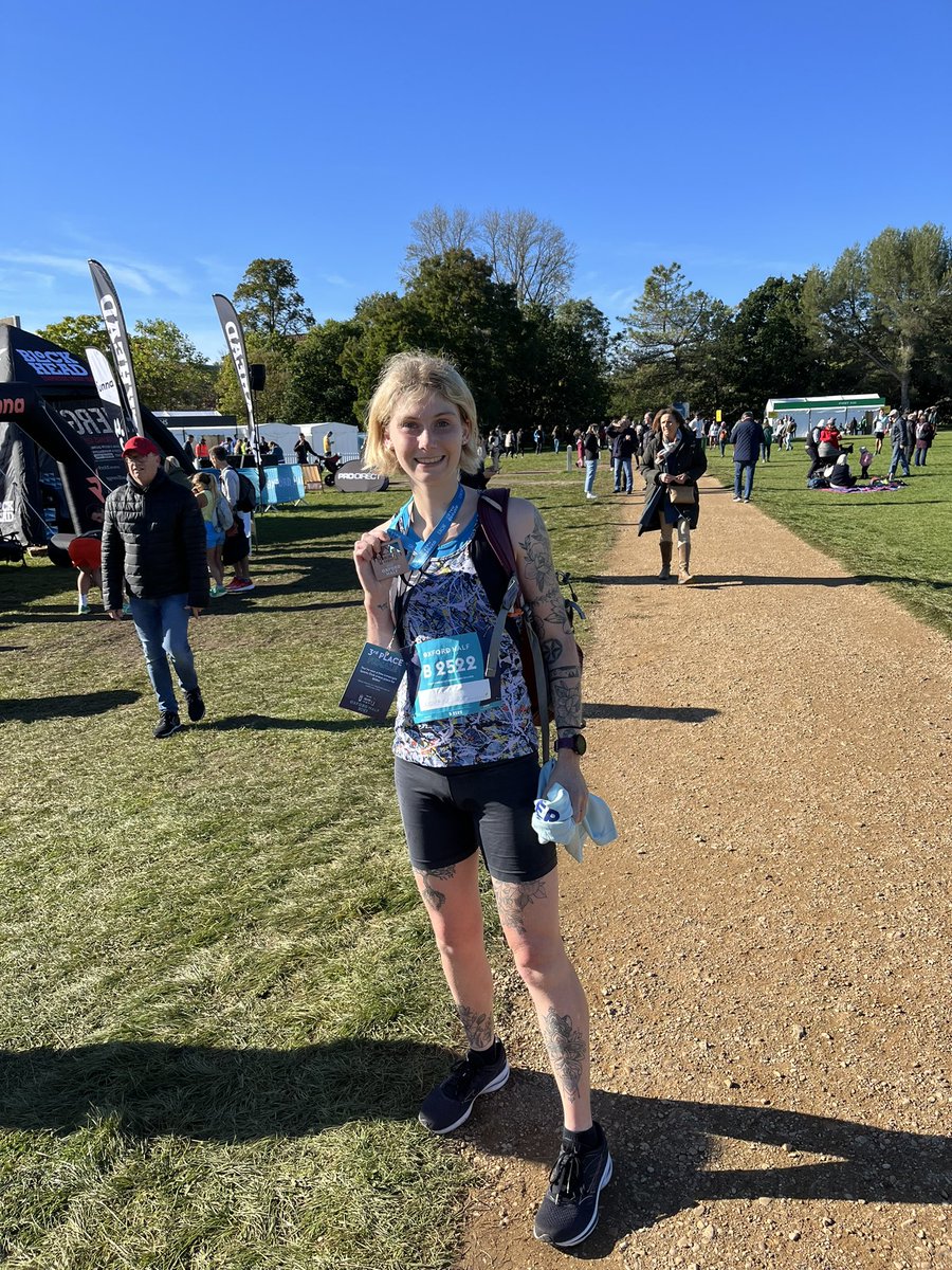 katherineawood9's tweet photo. Sub 1:17 Oxford Half and 3rd woman. After a marathon 1wk ago, it’s time to give my legs a rest! 3.5 years away from competing, but I’ve really enjoyed returning and found my love of running again. It’s different now, being a mum. I just want to make my son proud and inspire him https://t.co/VRfVrj4JbD