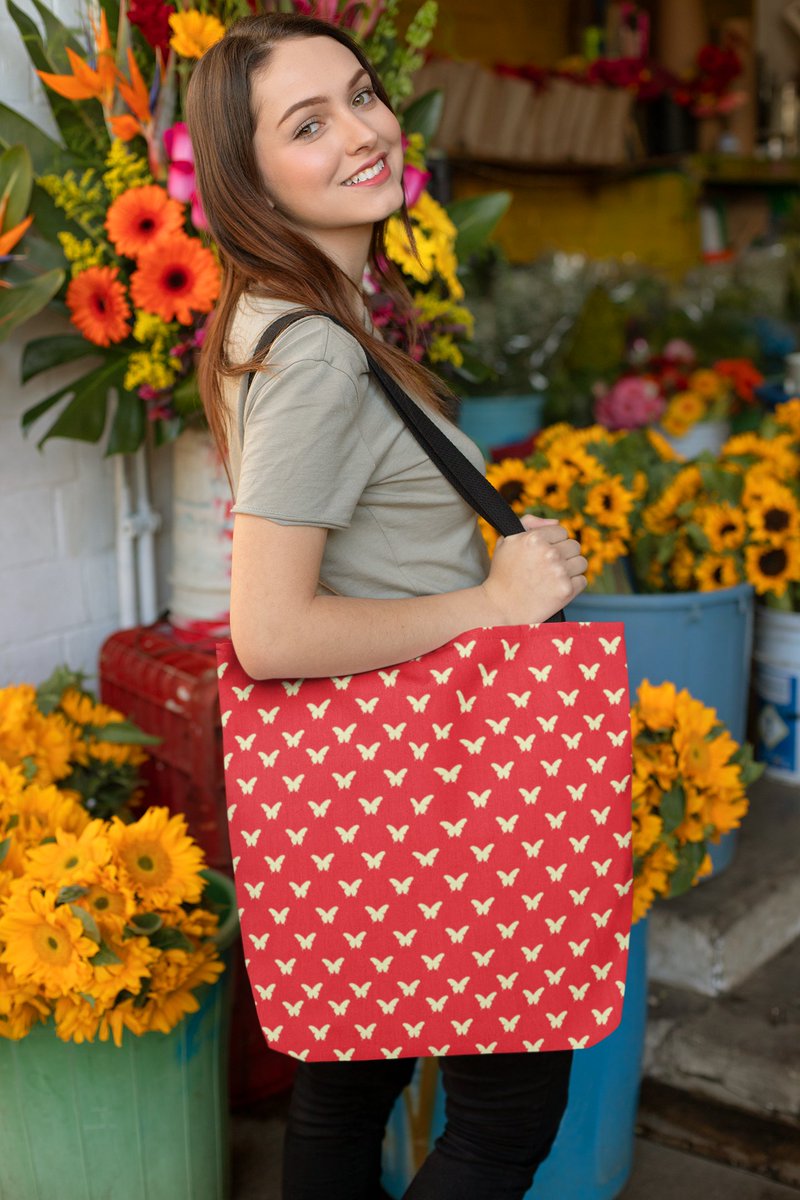 Buy from Etsy: bloombutterflyprints.etsy.com/listing/158023…

Calling all strawberry lovers! 🍓🦋

Our new strawberry themed tote bag is the perfect way to carry your essentials in style. 

#strawberry #totebag #polkadot #butterflies #red #lightyellow #cute #stylish #functional #durable #spacious