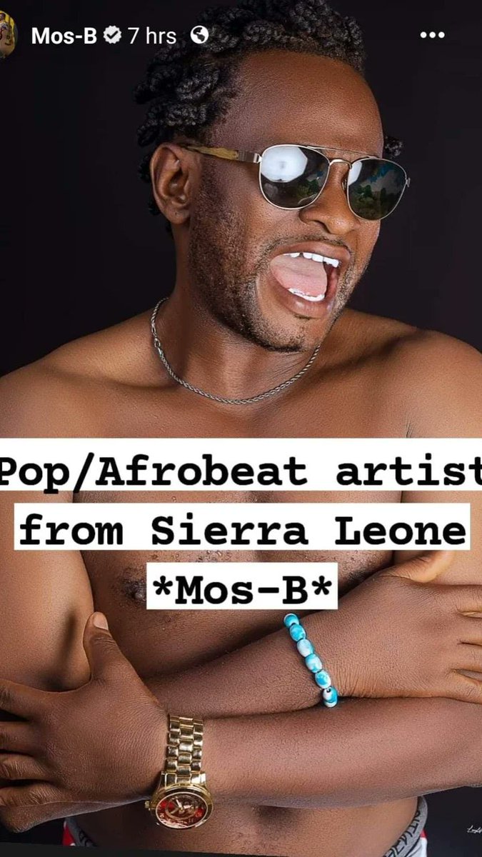 Pop/Afrobeats artist from Sierra Leone

#mos_b #sierraleone #salone #Pop #afrobeats