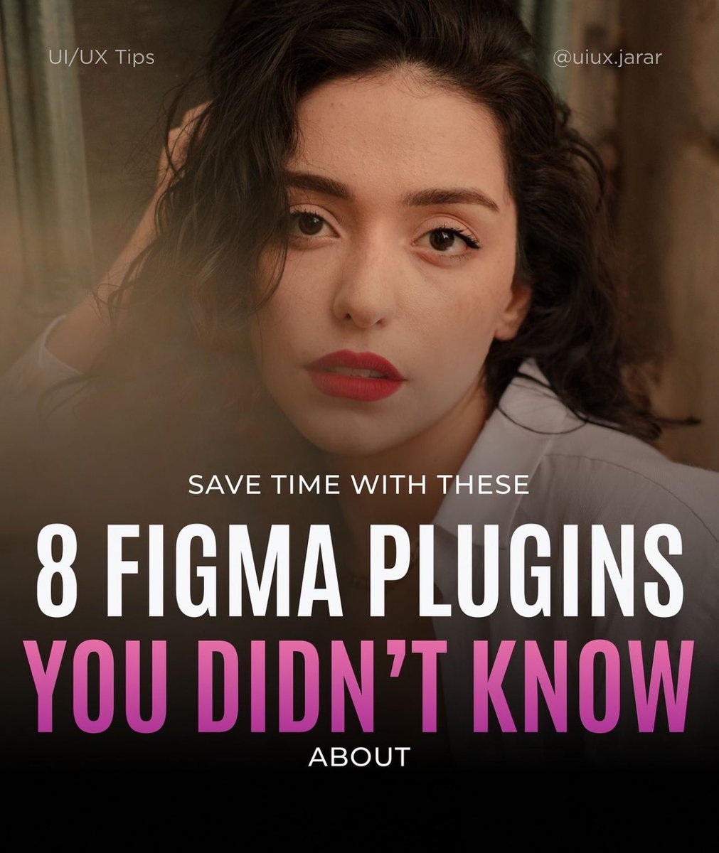 Nelsonyolemi1's tweet photo. UI/UX Designer, Design smarter, not harder! Unleash your creativity with these 08 Figma plugins that'll have you wondering how you ever worked without them.

Credit: @JararMalik 

Retweet for others ❤️ https://t.co/iKaa2EqBiu