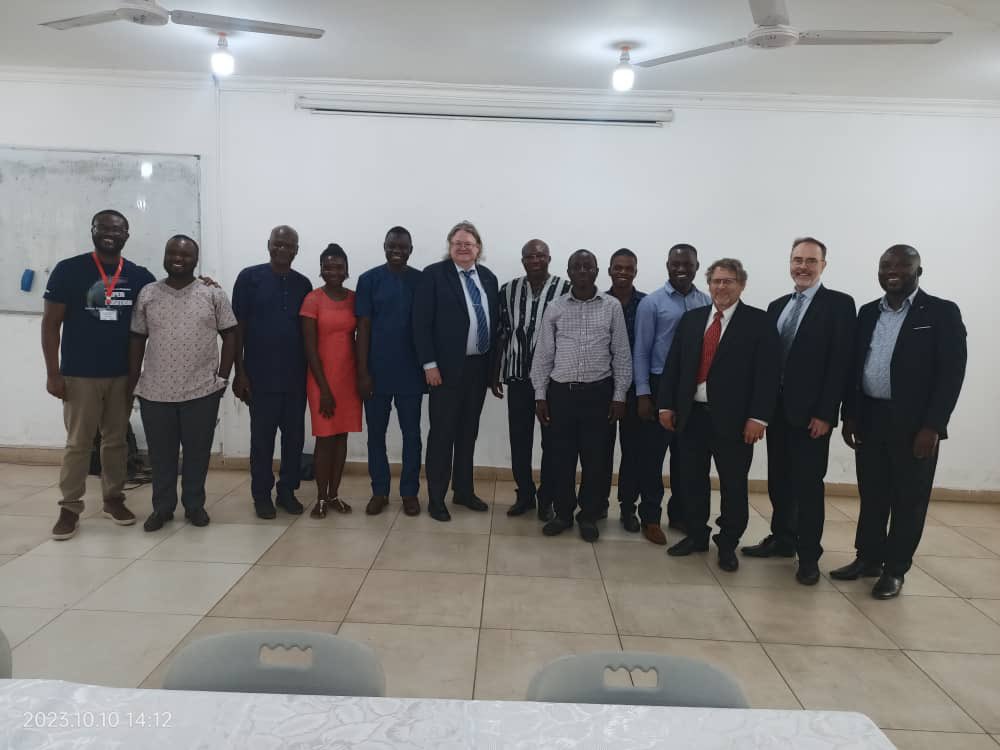 UEF_GlobalDev's tweet photo. Rector @jmonkkone @unieastfinland
hosted two receptions in #Ghana (in Kumasi and Accra) for our #UEFAlumni. Lots of vibrant discussion and networking. Our former students are doing fascinating things all around the world. https://t.co/9g75Q3hTfz