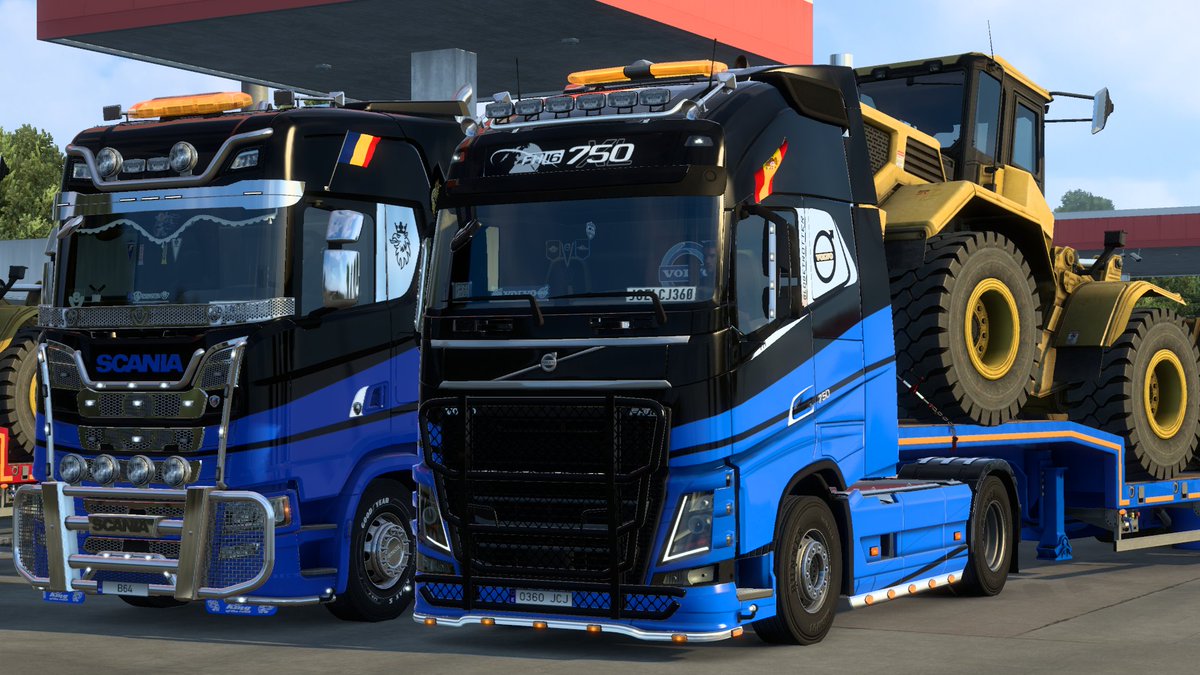 joelcj360's tweet photo. Un convoy impresionante el de anoche, organizado por @jaenerocallejer !!
Mis más sinceras enhorabuena!
Y como él siempre dice: "Hombree, yo solo os llevo por buenos sitios"
#eurotrucksimulator2 #convoy #twitch #comunity #bestcomunityever #trainscjlogistics #joelcj360 https://t.co/6iilWLwyfH