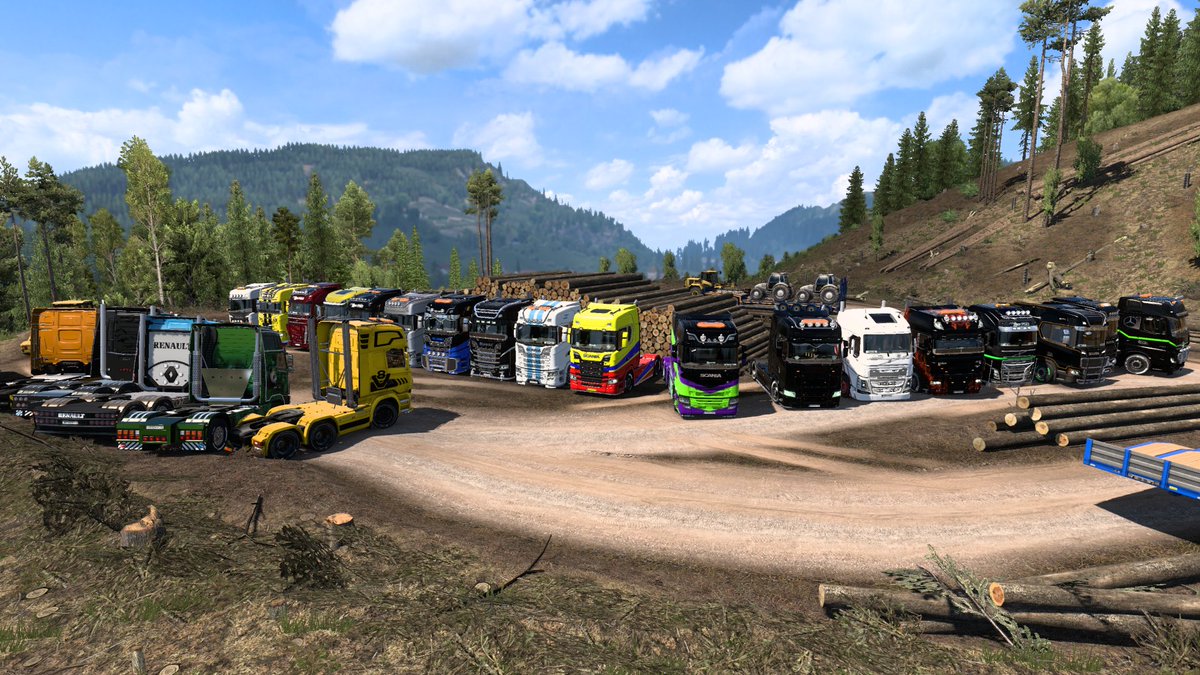 joelcj360's tweet photo. Un convoy impresionante el de anoche, organizado por @jaenerocallejer !!
Mis más sinceras enhorabuena!
Y como él siempre dice: "Hombree, yo solo os llevo por buenos sitios"
#eurotrucksimulator2 #convoy #twitch #comunity #bestcomunityever #trainscjlogistics #joelcj360 https://t.co/6iilWLwyfH