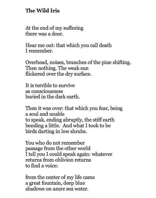FreePoets's tweet photo. A poem by #luiseglück 
#womenpoets #poetess #poets #freepoets 

https://t.co/blKPy9Duk3 https://t.co/7w1PZIvogZ