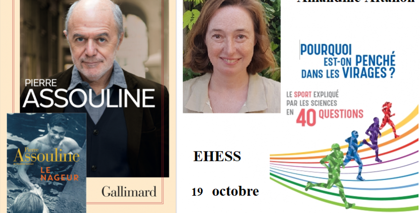 EHESS_fr's tweet photo. #Rencontre
🥇🤾‍♀️ Les records sportifs, une affaire de mental ou de sciences ?
Amandine Aftalion @CAMS_EHESS @INSMI_CNRS @CNRSEd et Pierre Assouline @Passouline @Gallimard échangeront à l'EHESS le 19 octobre à midi.
Un événement @FeteScience #AnneePhysique
➡️https://t.co/UURDozbCX5 https://t.co/QmC4KiBQNs
