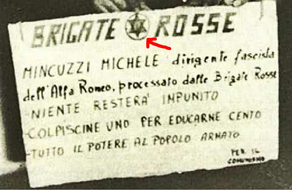 Wikileaks_Ita's tweet photo. Audizione Comm Stragi del #BR Alberto #Franceschini sulla stella di Davide disegnata sul cartello da Mario #Moretti dopo il sequestro di Michele #Mincuzzi nel 1973 e sul loro contatto con i servizi israeliani...
"abbiamo pensato che volesse mandare un messaggio a qualcuno...." https://t.co/7160TCrYKS