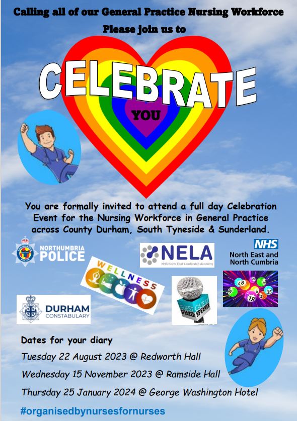 NENC_NHS's tweet photo. The first of 3 nurse celebration events organised within Durham, South Tyneside and Sunderland was a great success @TheRedworthHall  

Don’t forget the next event is taking place @Ramside_Hall Hall on 15th November 2023 #organisedbynursesfornurses

👉https://t.co/4TrarBqbVL https://t.co/u63pd3YPJZ