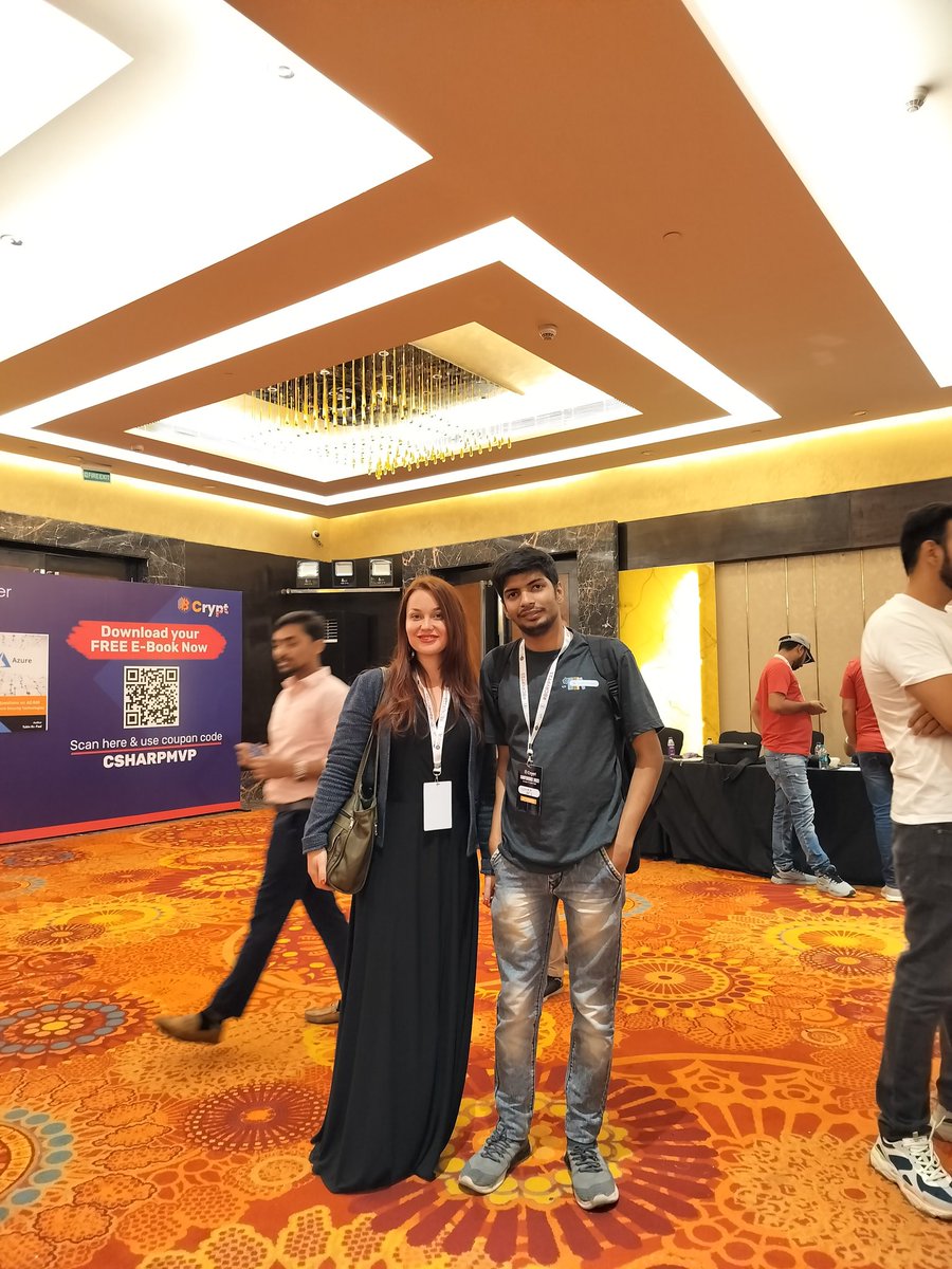 Oshaibstwt's tweet photo. Meet an amazing personality @NadjaBester at #BCrypt23 conference
@BcryptGlobal https://t.co/etVkSoV6B8