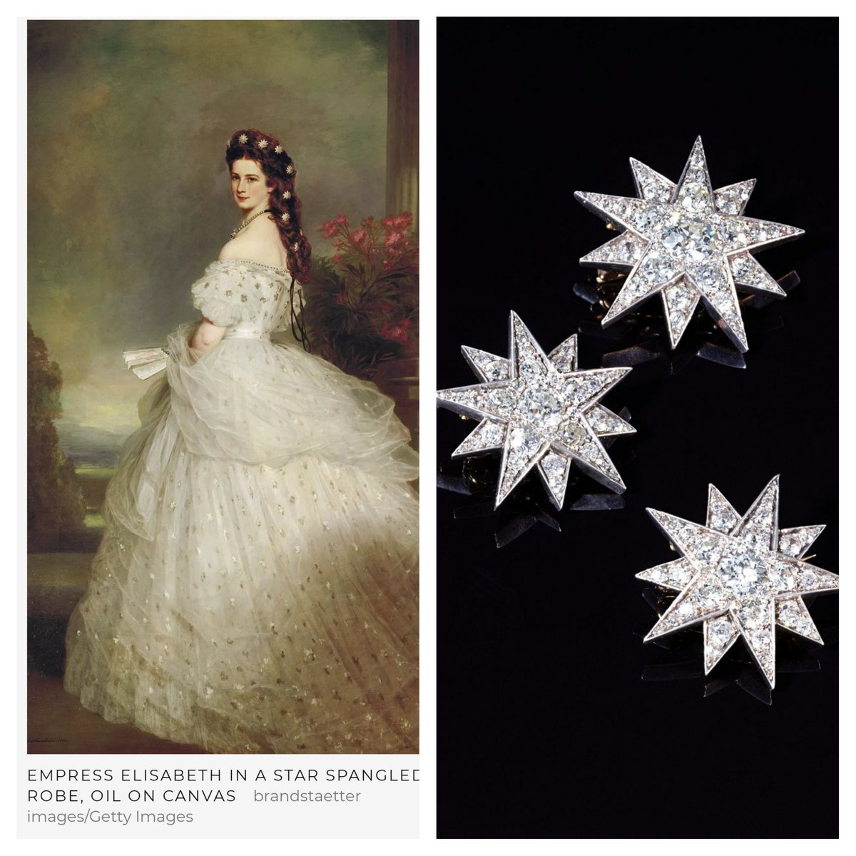 DevizesTownBand's tweet photo. If you fancy owning some royal jewellery, you can bid at an auction in November, for pieces that belonged to Elisabeth I, Empress of Austria (1837-1898). These diamond brooches alone est £8,000-12,000!

Much more affordable at only £10 each are tickets to our Autumn Concert! https://t.co/WKn6bsIcew