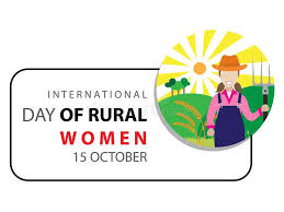 Today we celebrate #InternationalDayofRuralWomen. This year's theme highlights the essential role that #ruralwomen and girls play in the food systems of the world. We also celebrate women who work and volunteer to create #sustainablecommunities #FoodSecurity #EndPoverty