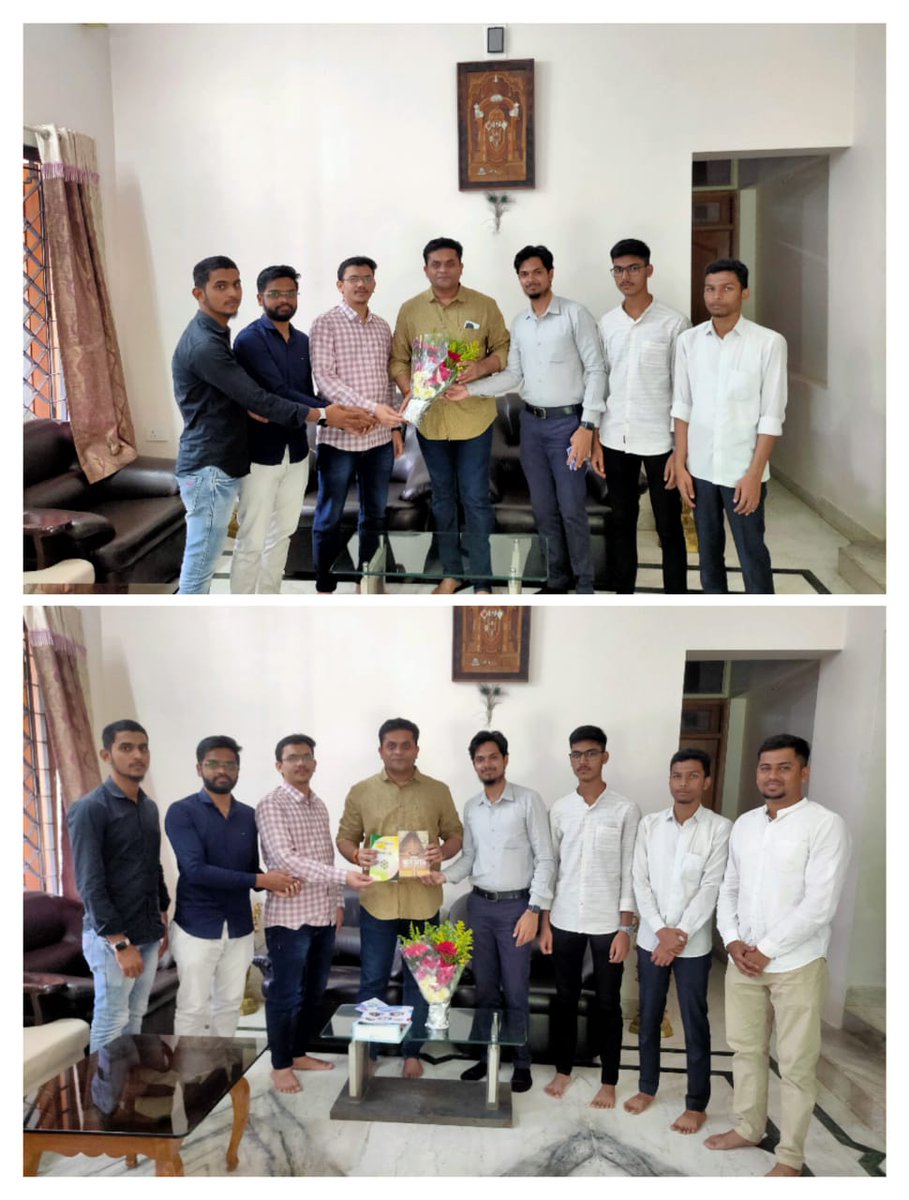 siomsz's tweet photo. SIO Latur team held a meeting with Mr Vikrant Gojamgunde (Ex Mayor) to discuss the theme and the concept of the campaign "WHERE ARE WE HEADING?". It was a fruitful discussion. 
#WhereAreWeHeading https://t.co/VNwIHAjOpG