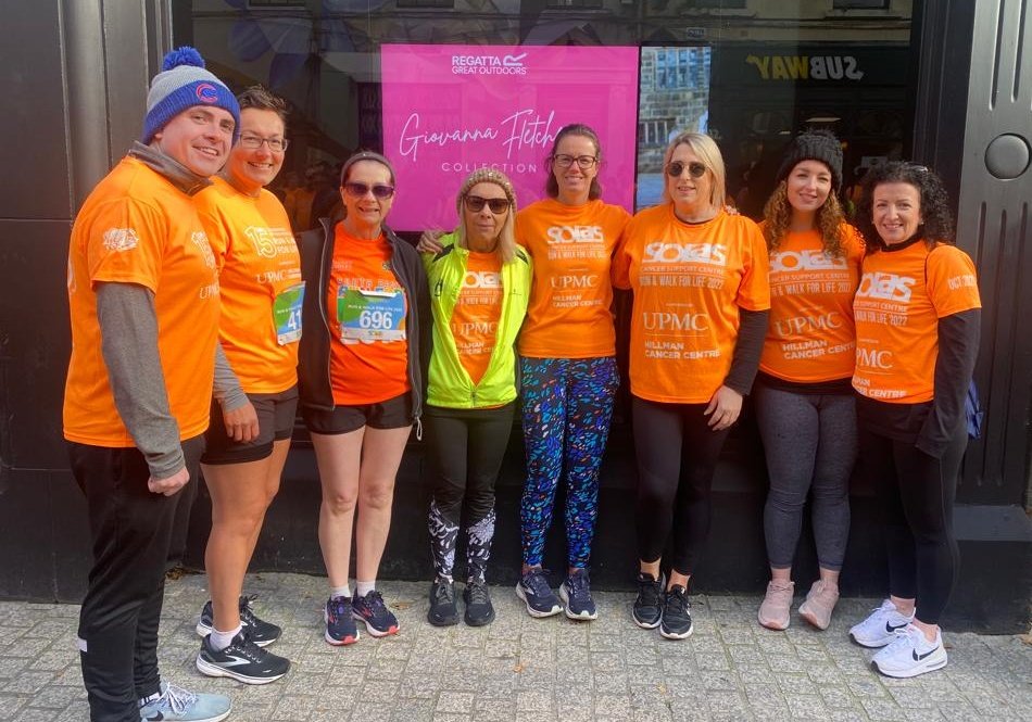 ArdscoilNaMara's tweet photo. Some of our teachers that took part in the @SolasCentre Run for Life this morning. Well done👏👏 A fantastic event. https://t.co/BEOxahmVUQ