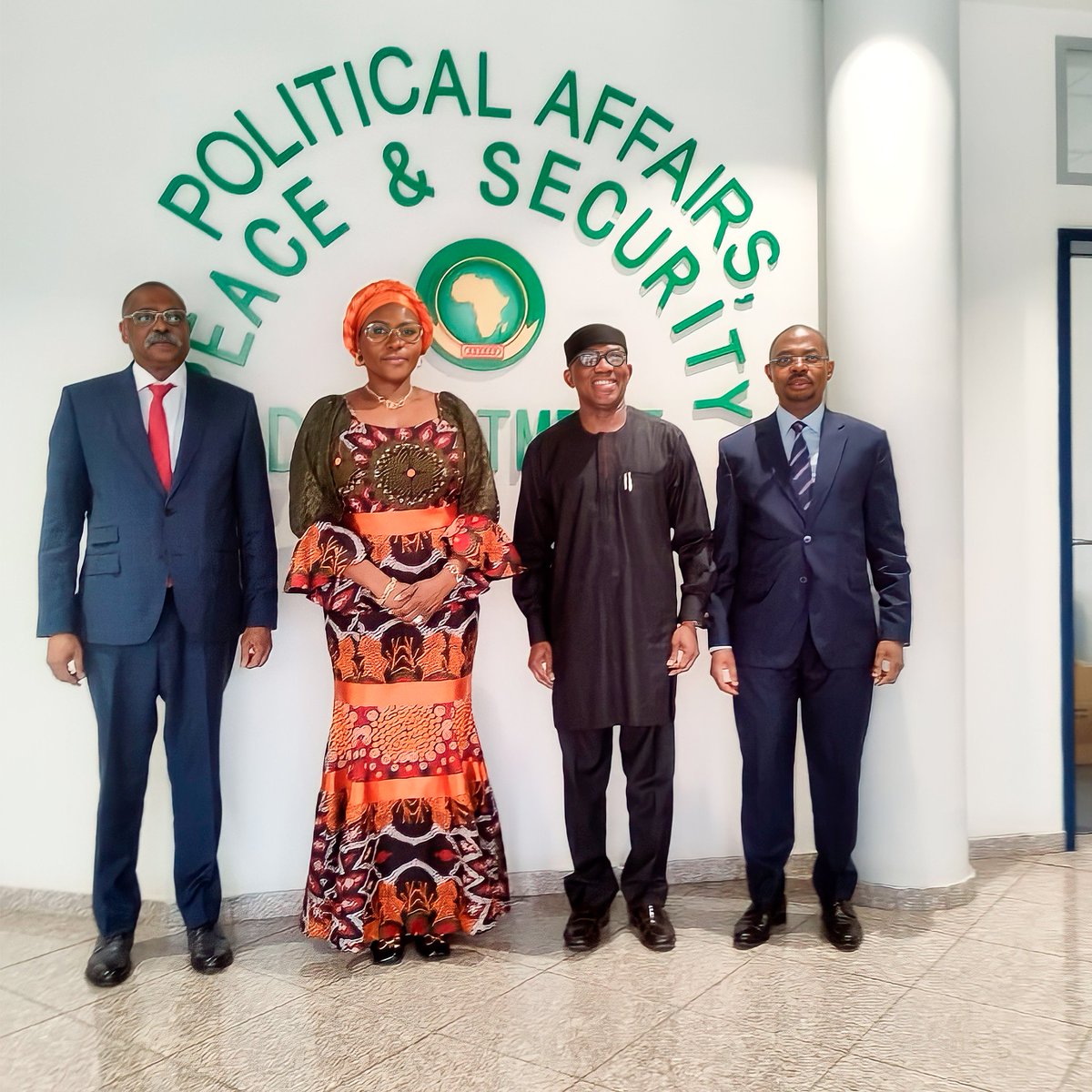 📷📷Ministra Dalva Ringote Allen em Adis Abeba para a reunião do Comité Director do Fórum Pan-Africano para a Cultura de Paz, preparando a 3.ª Bienal de Luanda. Juntos pelo desenvolvimento sustentável e pela paz na África!