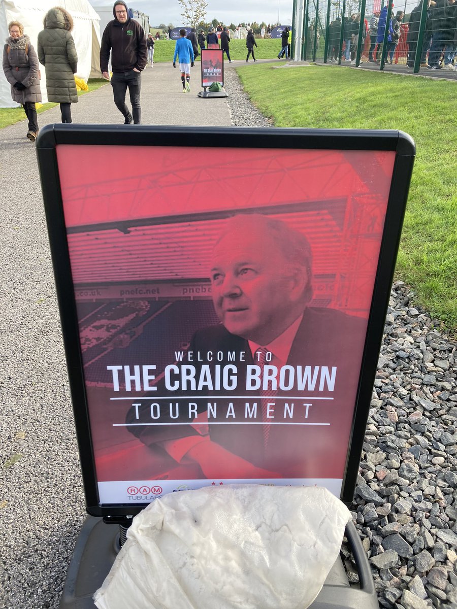 At <a href="/AberdeenFCYouth/">Aberdeen FC Youth Academy</a> Tournament named after the old man. A brilliantly organised event with some superb play on show at a chilly Cormack Park! 👏👏👍