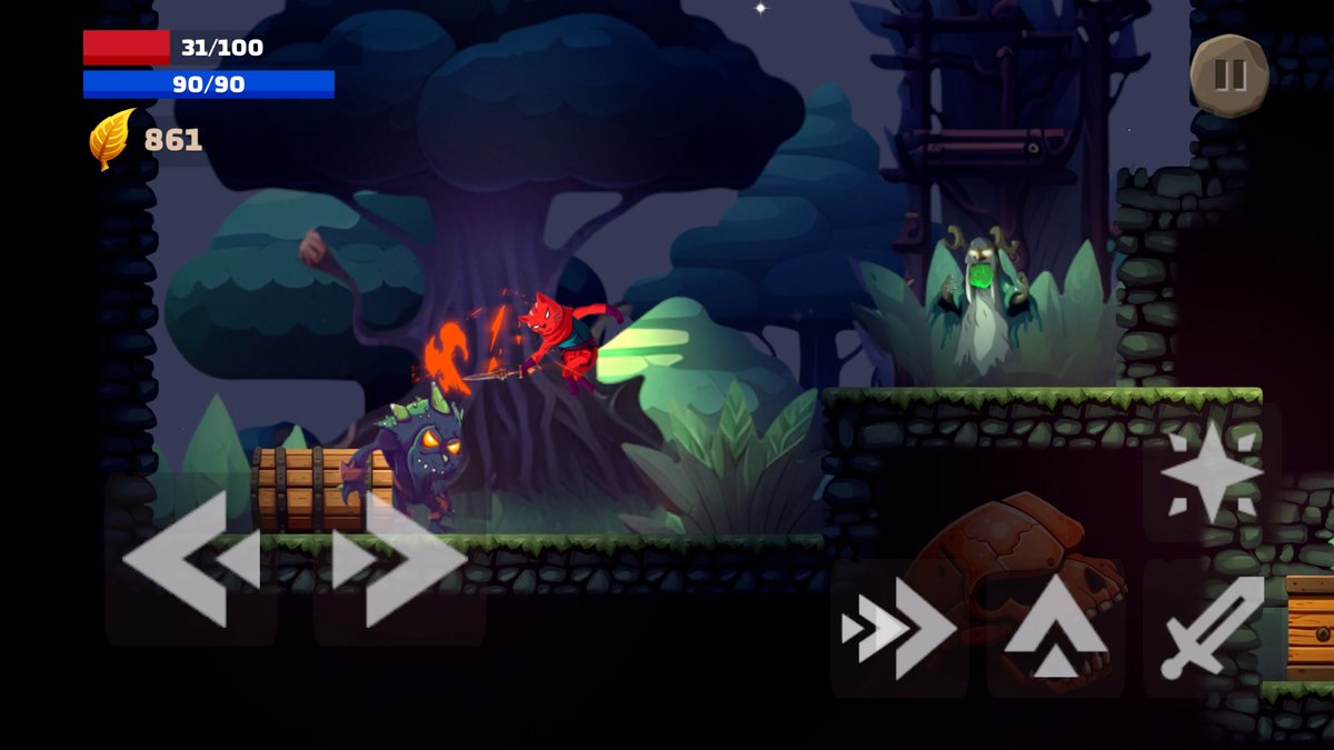 CatJourneyGame's tweet photo. Hello everyone, we'd like to introduce our game, Cat Journey
This is an exciting mobile 2D action-platformer that will take you on a thrilling adventure with our red cat hero.
Take a look at some screenshots from our game
#gamedev https://t.co/lt47tzFQfF