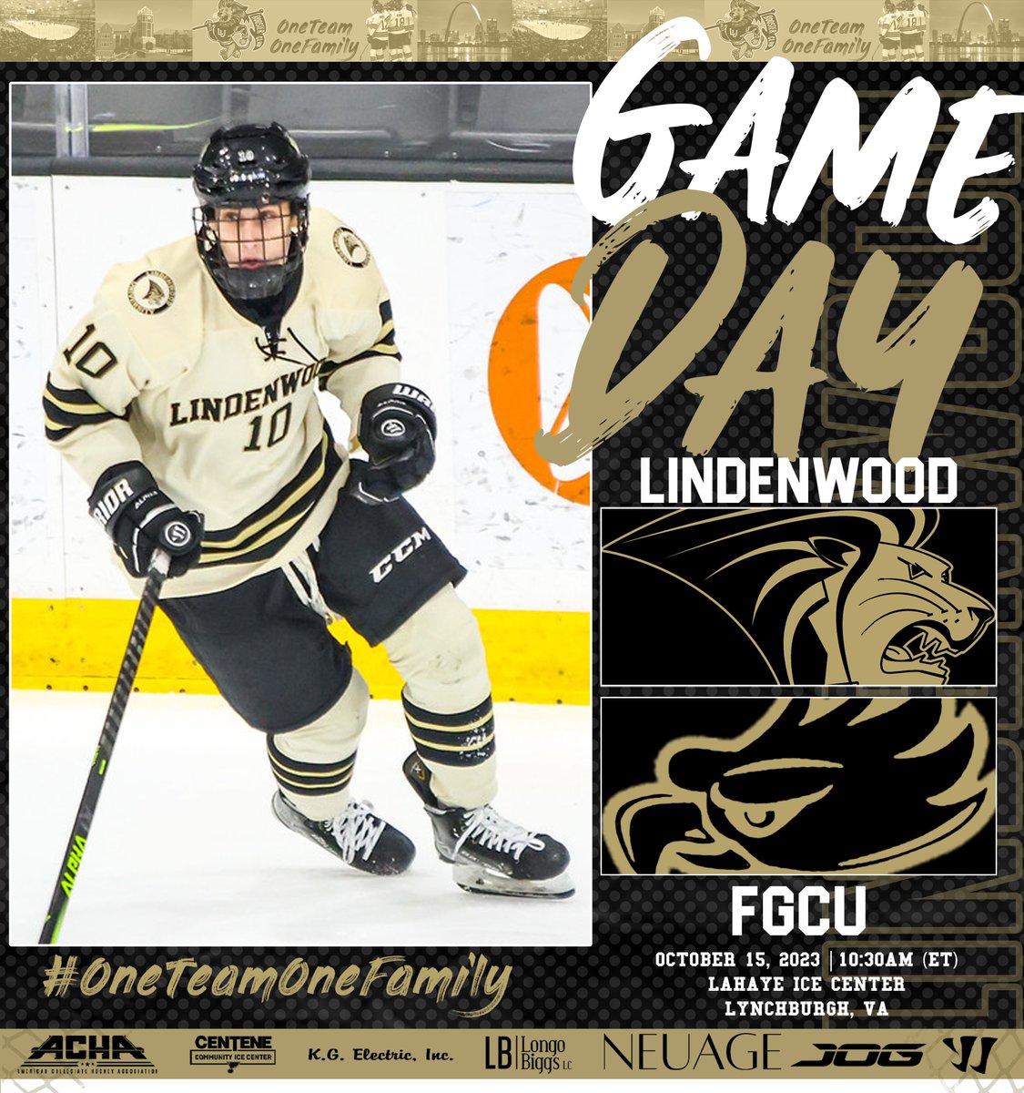 🦁🥅🏒𝐋𝐈𝐎𝐍𝐒 𝐆𝐀𝐌𝐄𝐃𝐀𝐘🏒🥅🦁

🆚 - <a href="/FGCU_IceHockey/">FGCU Eagles Hockey</a>
📍 - <a href="/LaHayeIceCenter/">LaHaye Ice Center</a>
🕥 - 10:30AM
🖥️ - watch.liberty.edu/media/t/1_hffi…

#OneTeamOneFamily🦁