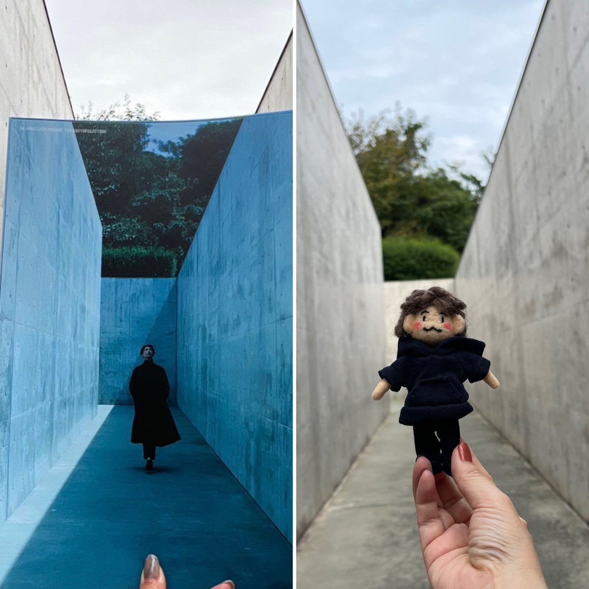 taketosora's tweet image. 直島旅③李禹煥美術館

時間がなくてここは中に入らず撮影スポットだけ
外も雰囲気よかった

#佐藤健カレンダー2023