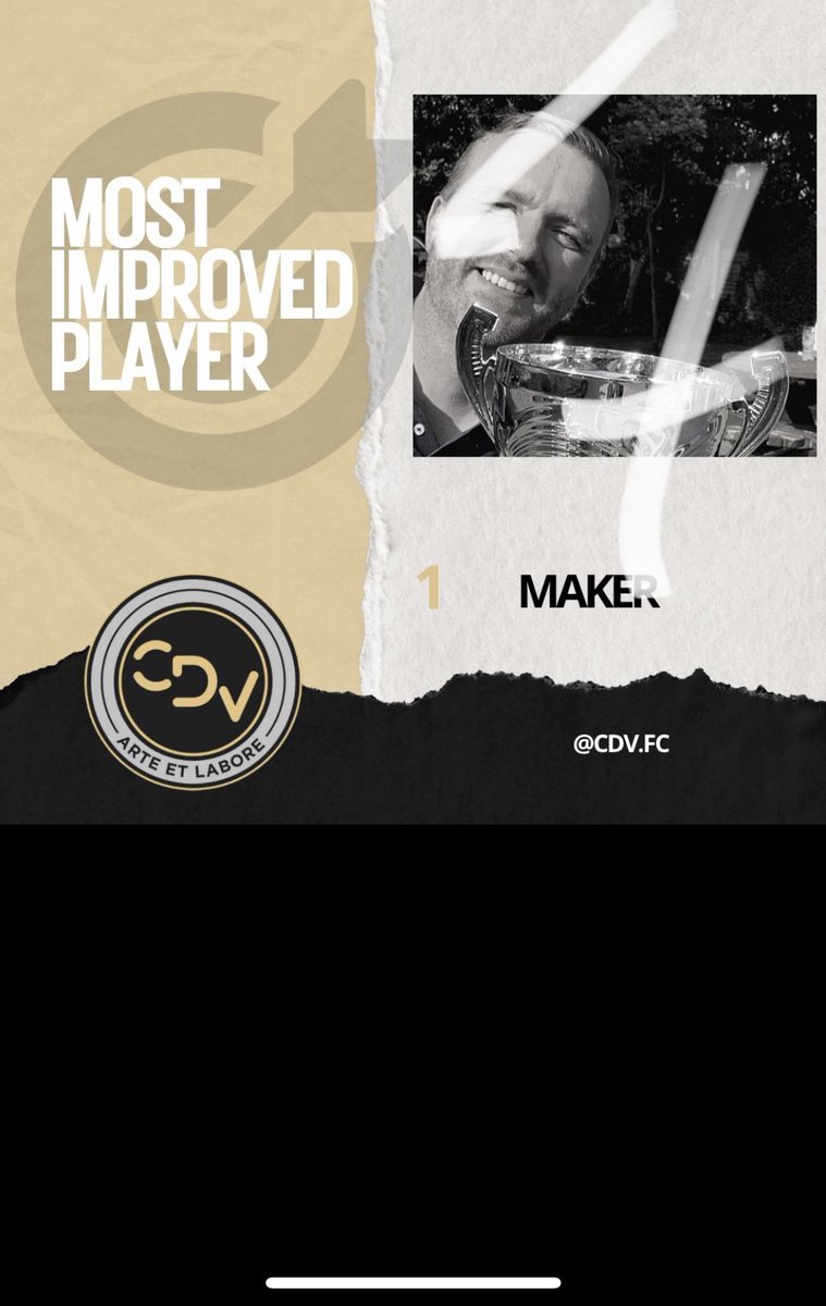 Man of the match was last years most improved player! Well played Timmo