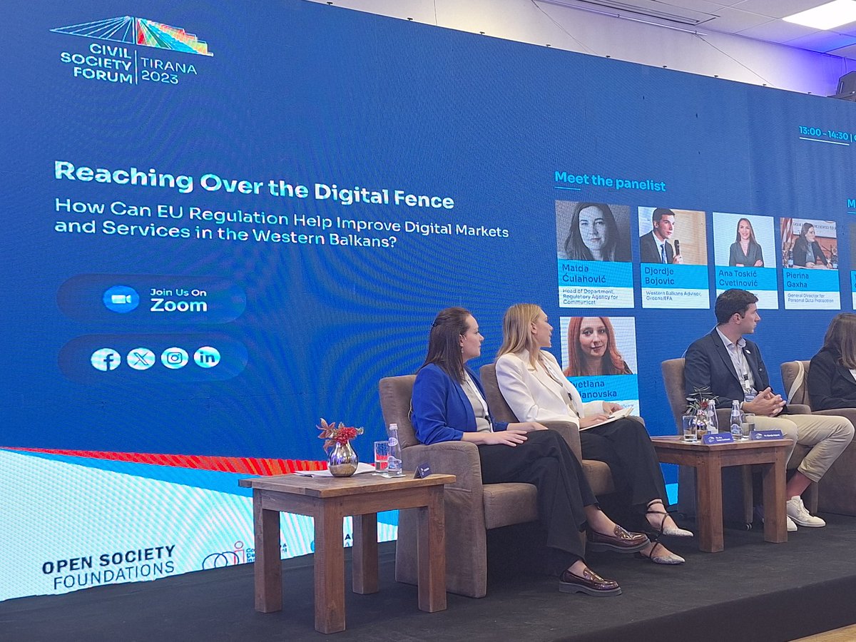 StojanovicSonja's tweet photo. #Serbia translated #GDPR & #PoliceDirective and adopted it without adaptation and clarification of open provisions. Gov didn't leave time for institutions and stakeholders to prepare to implement it. Think what is needed for citizens to enjoy rights @AnaToskic #CSFTirana2023 https://t.co/19JTUHM9jd