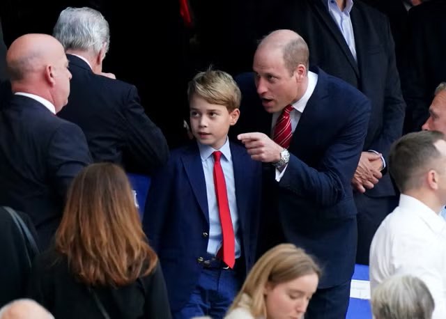 'See those mugs over there? The ones in red? One day you will be their prince. Why? Because king Edward the 1st had their own Welsh prince murdered in 1282...'