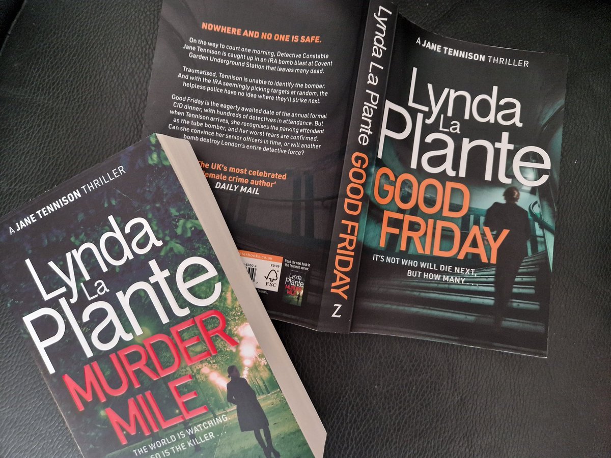 Thanks to @Tr4cyF3nt0n and @ZaffreBooks for the next 2 books in the #JaneTennison series as part of the #TeamTennison project to read them all!

I couldn't wait and got started on Book 3 #GoodFriday as soon as it arrived!

#books #bookblogger #MurderMile #CrimeFiction