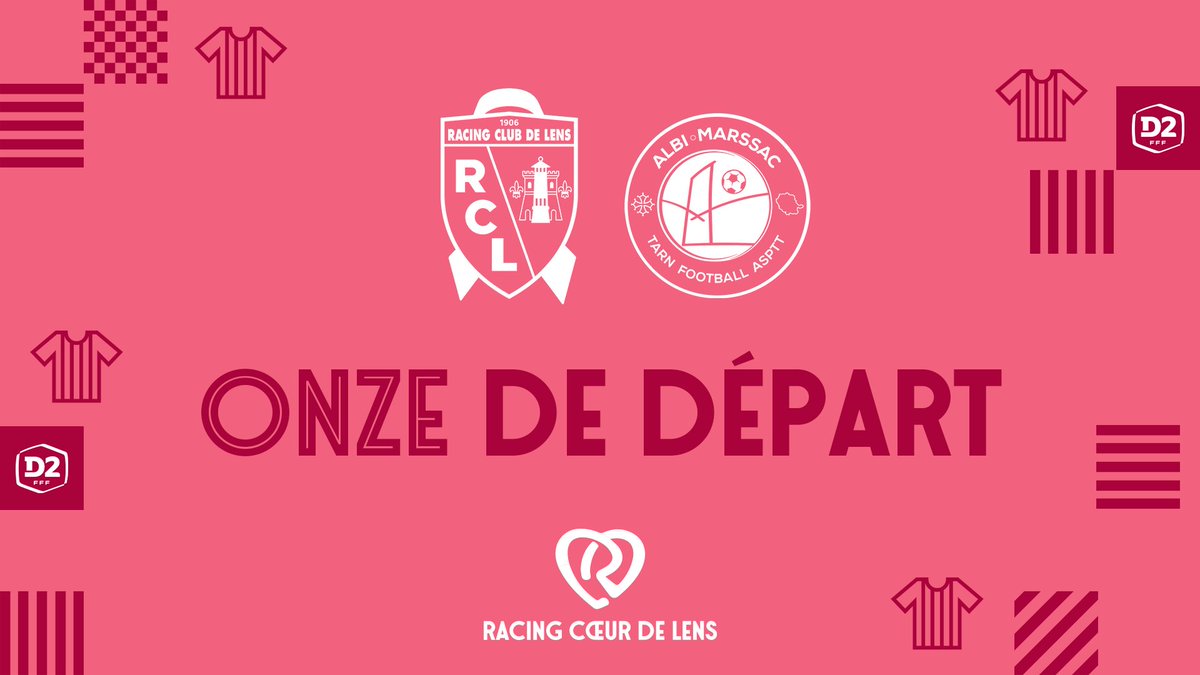 RCLensFeminin's tweet photo. 📋 Voici 𝐥𝐞 1⃣1⃣ 𝐬𝐚𝐧𝐠 𝐞𝐭 𝐨𝐫 de la #D2F pour affronter @amtf_asptt : Joly – Legrand, Lorgeré, Smaali – Proniez, David (c), Polito, Prette - Thivillon, Jeudy, Gbedjissi.

Coup d'envoi à 15h00 ! 👊

#RCLAMTF #RCElles https://t.co/D0EK0SUOex