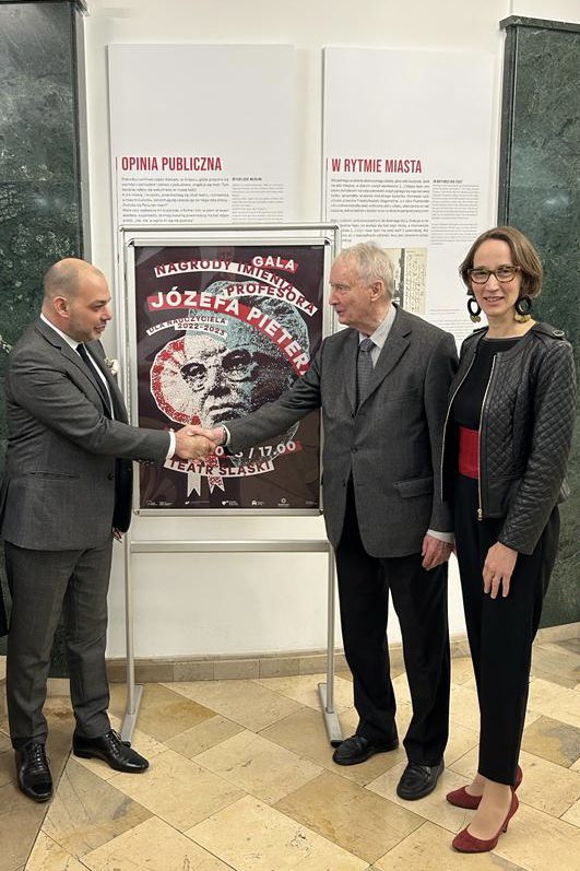 RaufAlp's tweet photo. On Poland’s Teachers Day, I had the pleasure and honor of attending the Ceremony of “Prof.Józef Pieter Award for outstanding teacher in Silesia” in Katowice. https://t.co/dLArIHFSfs