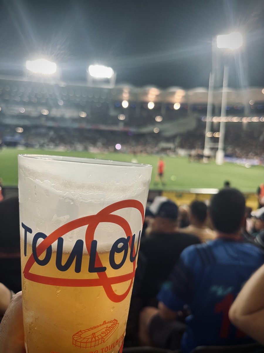 Könnt ich schon wieder hin 🇫🇷 🏟 🏉
#RWC2023 #Toulouse