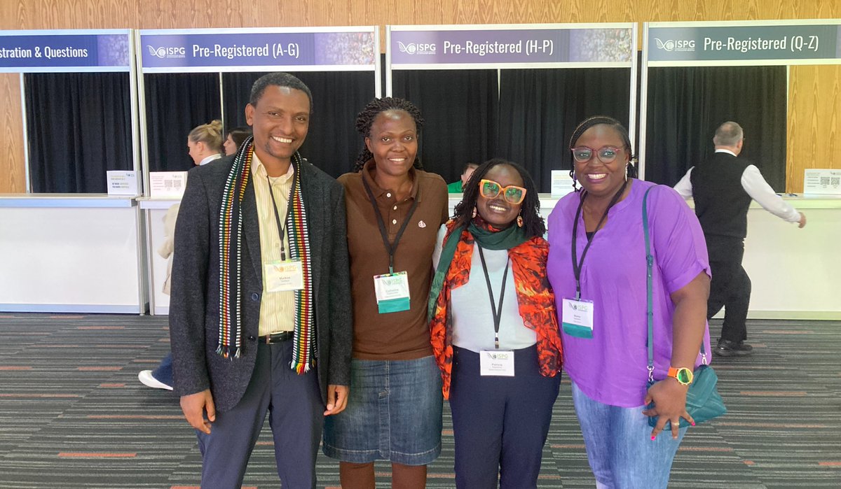 In case you missed connecting with some of our distinguished PGC_Africa attendees at #WCPG2023 🇨🇦 . Here's another opportunity 😉. From left to right we have:
@MarkosTesfaye1  Catherine Nabbumba, @patkipkemoi and @ItunuIsewon