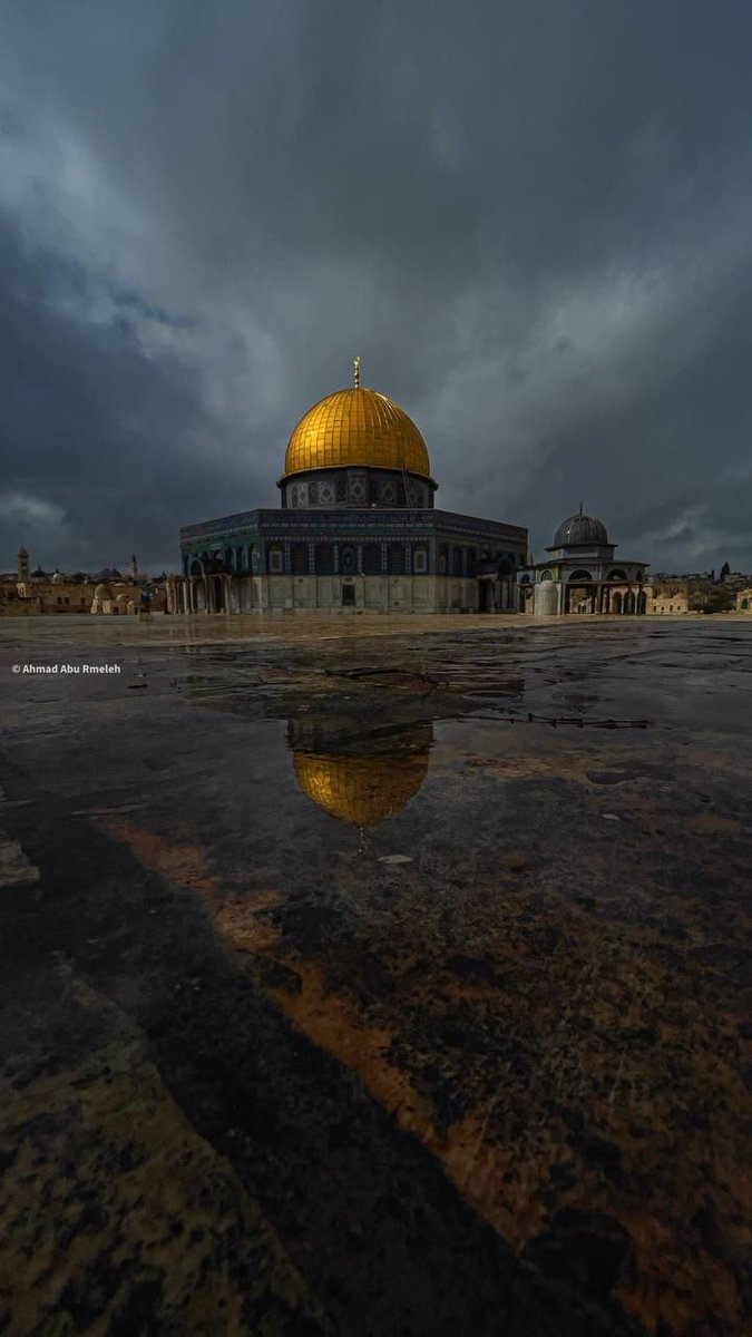 "Etrafını mübarek kıldığımız Mescid-i Aksa" diye ayetlerde yer verdiğin toprakları zalimlerden arindir Allah'ım..☝️