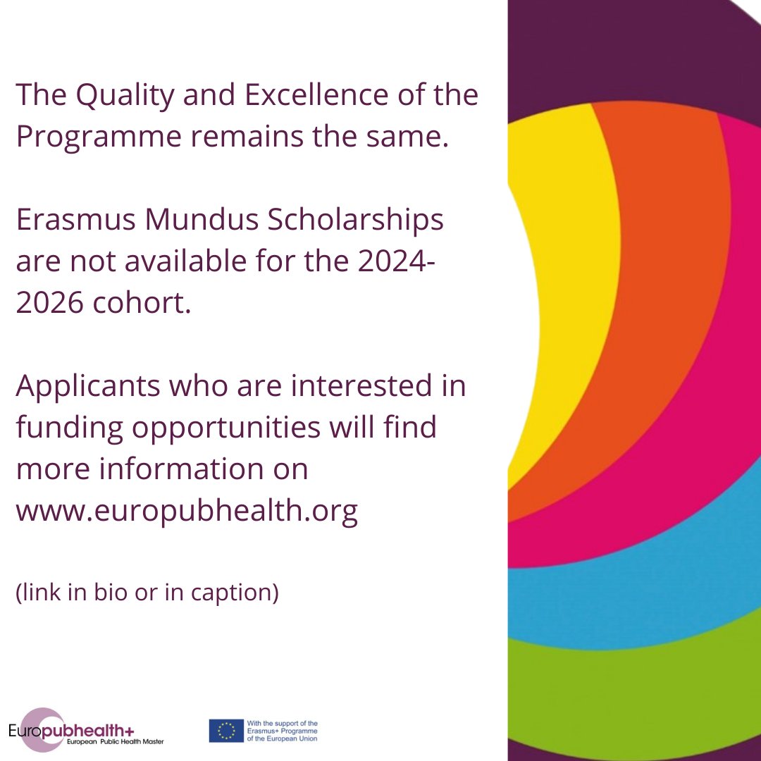 📢Information about Funding opportunities for the 2023 intake.

If you have any feedback or questions, send us a DM, we’re here for you!