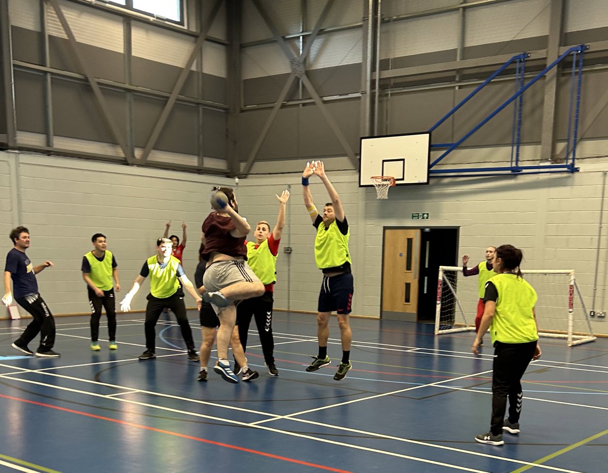 A bit of Sunday ‘ballin! 🤾‍♀️ It’s @englandhandball Level 1 duties for me today at @MGSecondary Loads of game related practices, plus the chance for the learners to show off those coaching skills! 🤙🏼 #Handball #PassItOn #Ballin