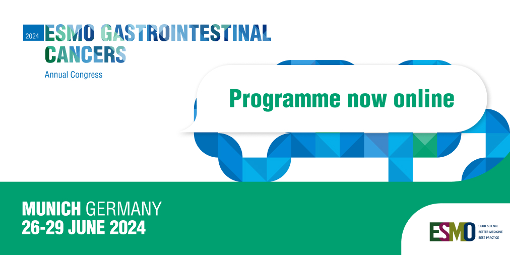 ESMO - Eur. Oncology (@myesmo) on Twitter photo The ESMO Gastrointestinal Cancers Congress 2024 programme now online. A great occasion to learn about latest insights into molecular prevention, diagnosis & precision therapy of #GastrointestinalCancers, & more.
ow.ly/HVUF50PWyOs
#ESMOGI24 @DucreuxMichel <a href="/MacarullaTeresa/">Teresa Macarulla</a> The ESMO Gastrointestinal Cancers Congress 2024 programme now online. A great occasion to learn about latest insights into molecular prevention, diagnosis & precision therapy of #GastrointestinalCancers, & more.
ow.ly/HVUF50PWyOs
#ESMOGI24 @DucreuxMichel <a href="/MacarullaTeresa/">Teresa Macarulla</a>