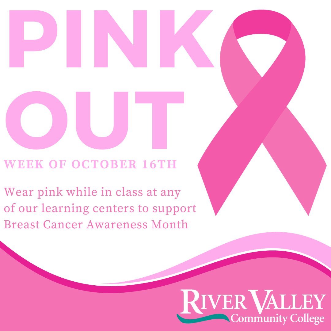Don't forget to think pink this week to support breast cancer awareness! 🎗️