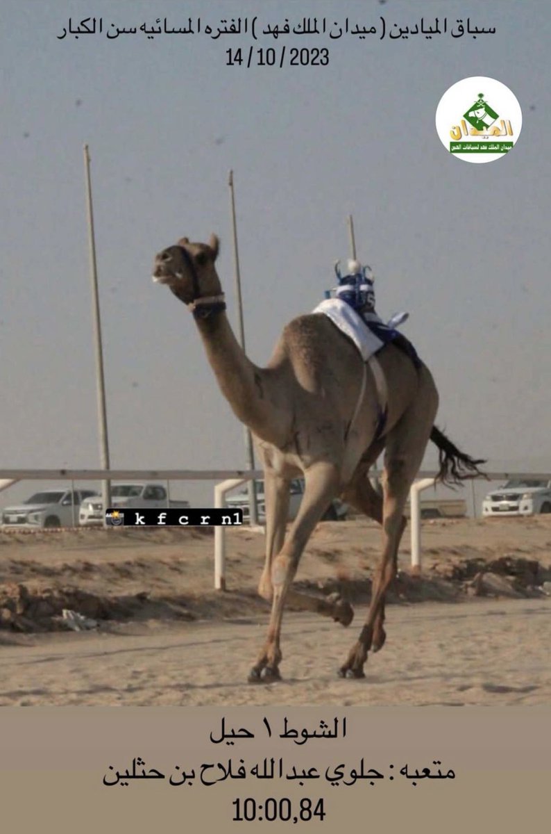 الشوط الاول الرئيسي لفيئة الحيل #ميدان_الملك_فهد
#سباقات_الميادين

 متعبه / جلوي بن عبدالله بن سبعان بن حثلين
التوقيت :10:00.01

youtu.be/APNF0ssGOcI?si…