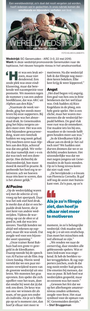 TinusTwatter's tweet photo. Mij werd gevraagd naar een wereldwedstrijd voor @scgenemuiden. Veel mooie potjes gehad, maar Arc-thuis was ongekend. Promotie naar de topklasse. En wat een ontlading🔥

Dit filmpje erbij maakt het af. Nog steeds kippenvel bij het zien van deze beelden
https://t.co/C1BWrJahln https://t.co/CNTJWhRSV2