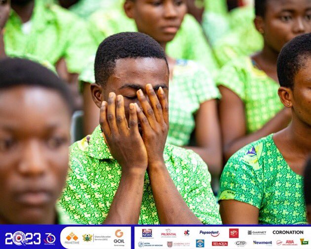 GreatMpass_'s tweet photo. Our journey for the NSMQ trophy comes to an end. We're proud of you guys and we appreciate everyone for your support in this journey. 

Congratulations to Wesley Girls.
We’ll come stronger next year 🙏
#NSMQ2023 #GreatMpass https://t.co/mNBqx6Y9QF
