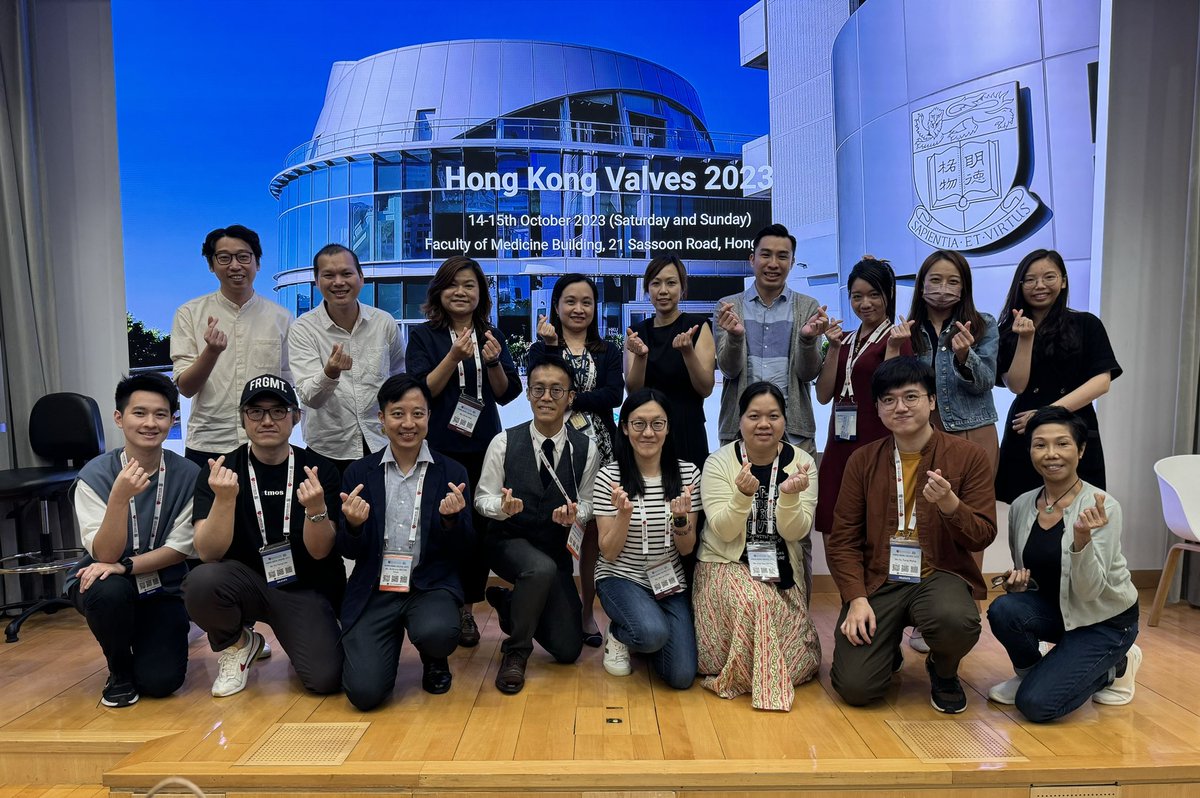 HongKongValves's tweet photo. Thank you all for joining us at Hong Kong Valves 2023 today!
Together, we shall build a stronger heart team!
See you in Hong Kong Valves 2024 (October 12-13, 2024)
#HongKongValves2023 #seeyouinHongKongValves2024 #october12thand13th2024 #HeartTeamConference https://t.co/YMTwUqmdpW