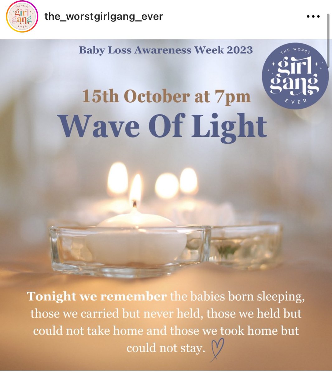 The end of #BLAW2023 is marked by the #waveoflight at 7pm tonight ⬇️