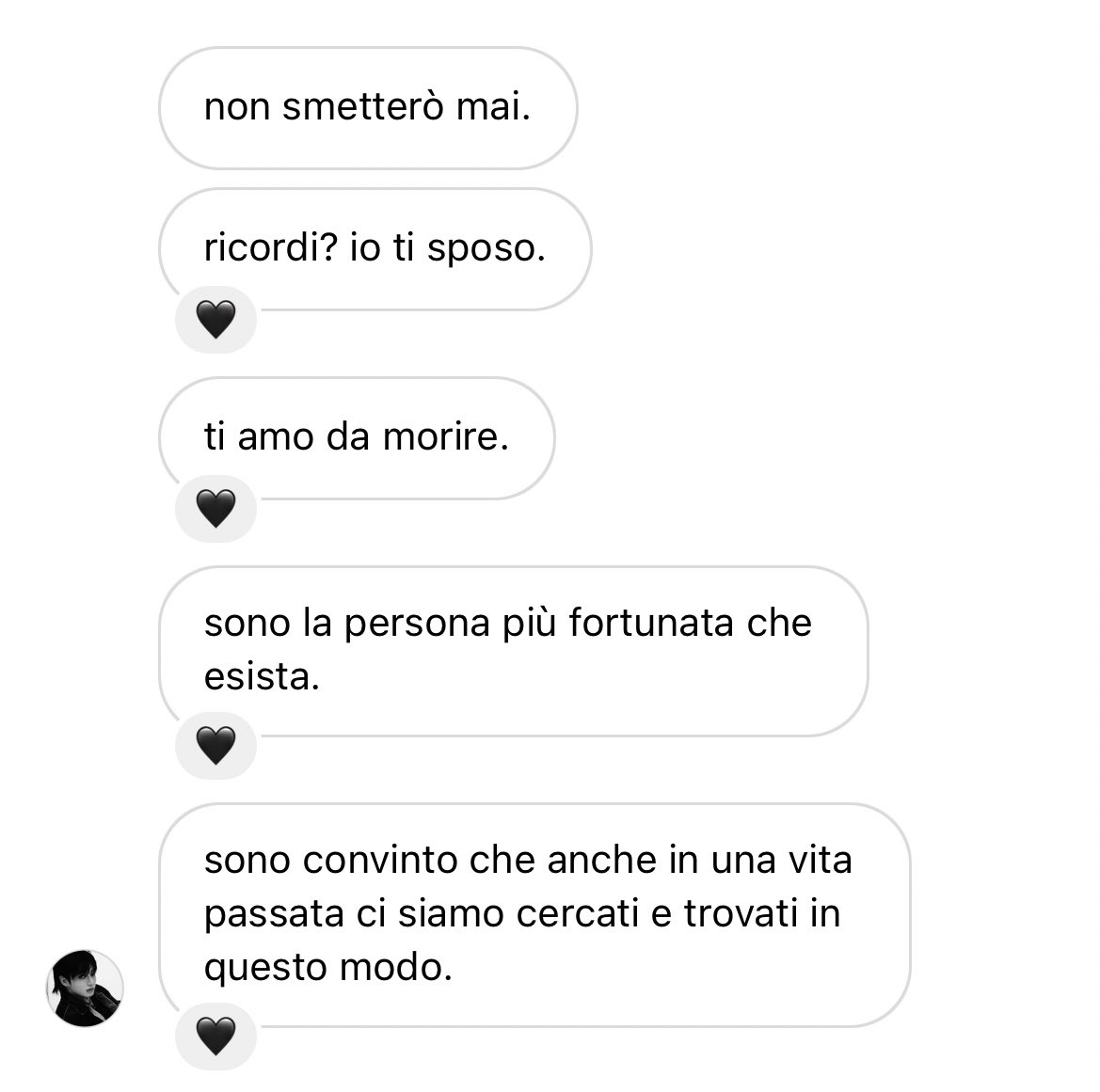 Sono tanto tanto innamorato.