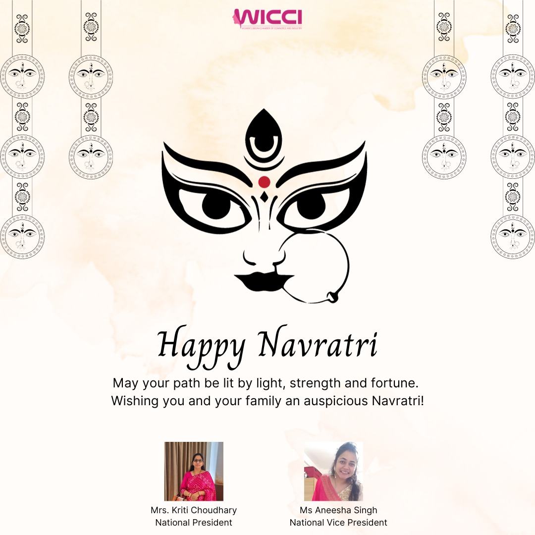 May the vibrant energy of Navratri ignite the power within every woman to conquer challenges and embrace her strength
#Navratri #WomenEmpowermen #NavratriVibes #WomenEmpowerment #CelebratingHerPower #FestivalOfStrength 
#wicci #wicciwoman
<a href="/harbeenarora/">Dr. Harbeen Arora Rai</a> <a href="/kriti_8919/">Kriti Choudhary</a>