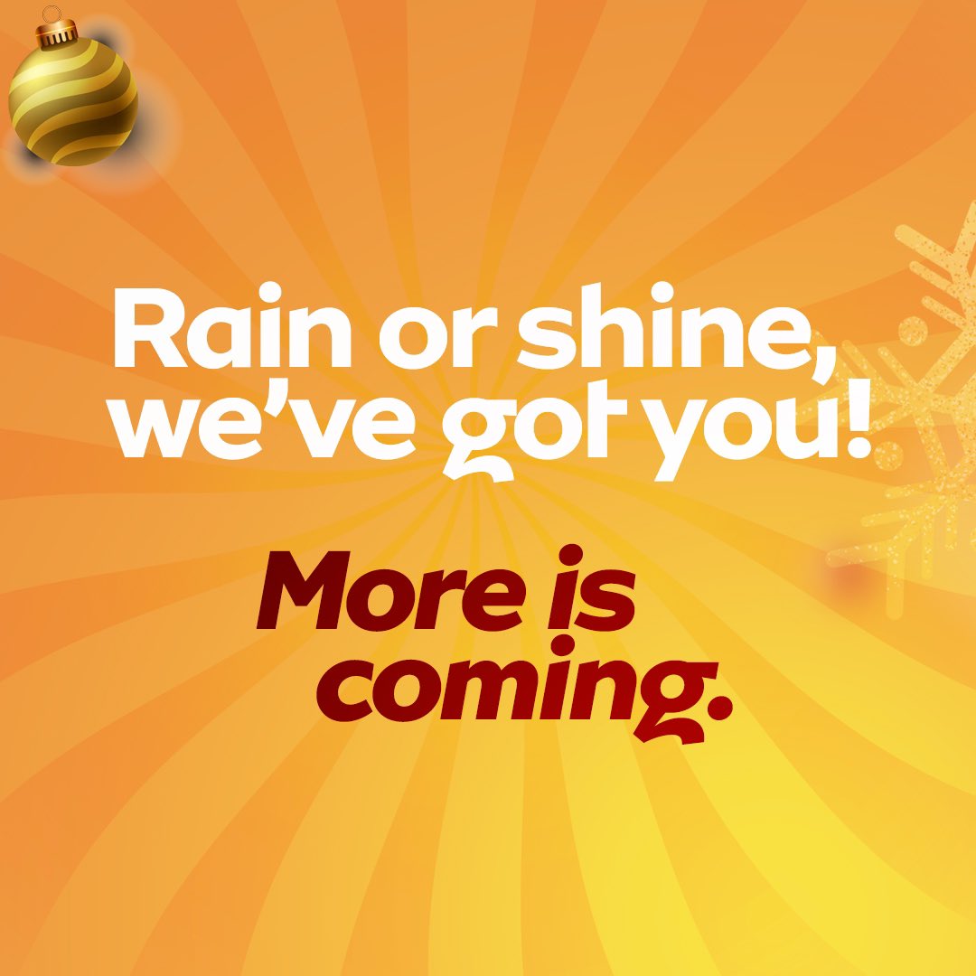 Christmas is coming in early for all our customers. Stay tuned to find out what we are cooking….

#Tubitayeho 💛