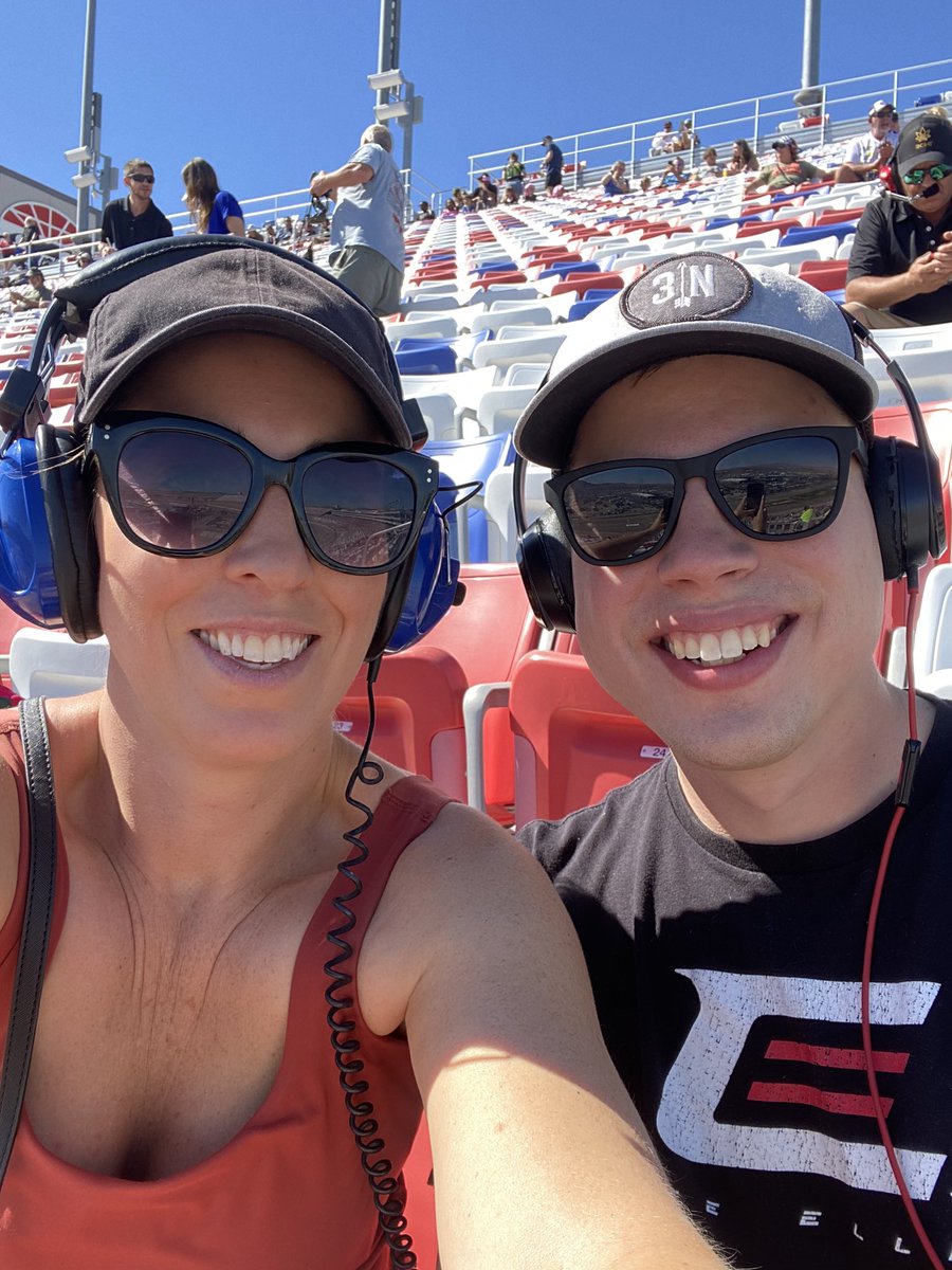 ryanfrancis58's tweet photo. I’ve been fortunate to meet a lot of amazing people in the sector, with @AliCarruthers17 being one of the best. After years of virtual calls, we finally had the opportunity to meet… in Las Vegas… at a NASCAR race 🥺😂. Man, this was so special. https://t.co/oHHFHG8aH5