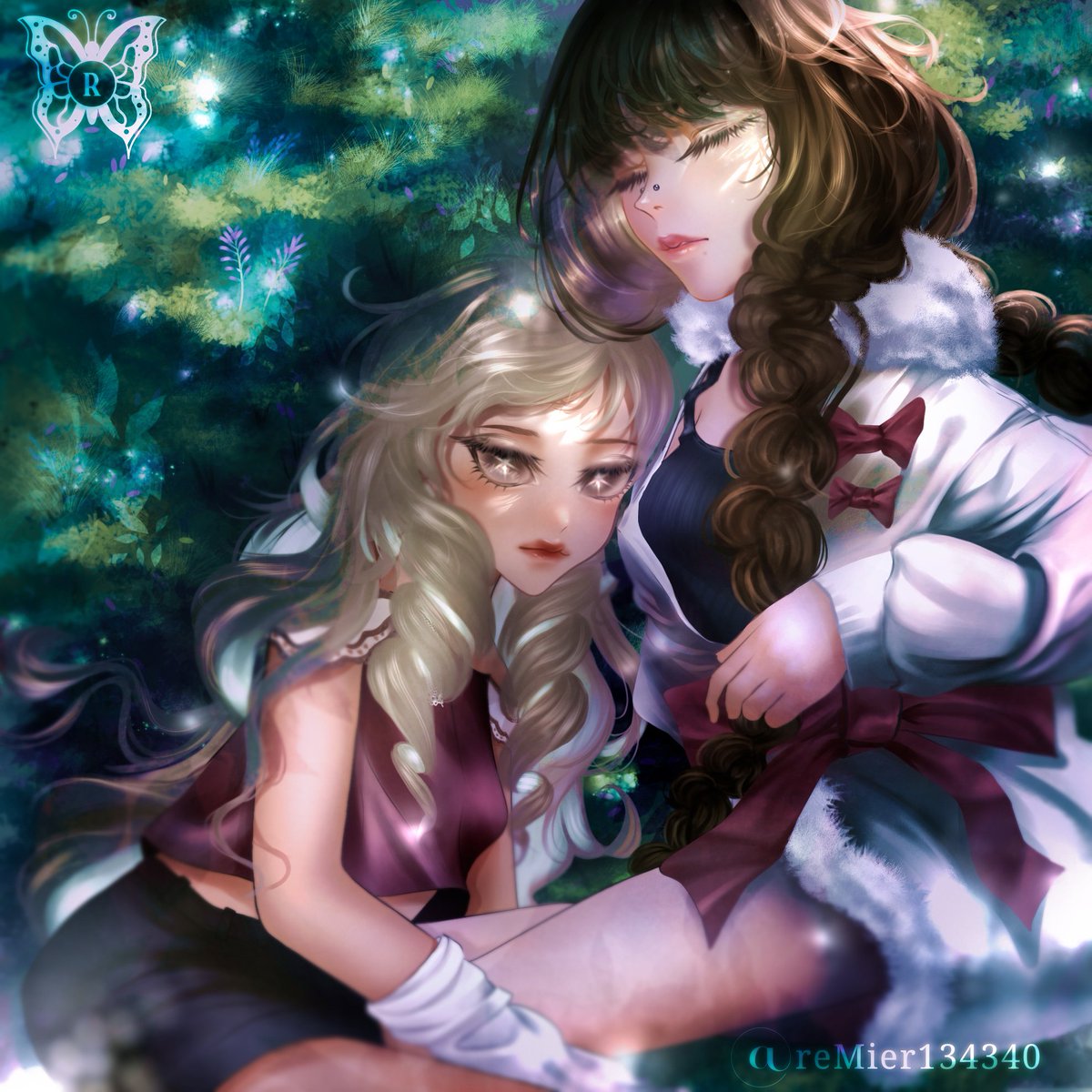 I'm baaacckkkk!!!!! I've been gone for 2 months and i've finally finished this piece⚝⚝⚝⚝⚝ OCs not mine i forgot the owner so please tell me if u know huhu also lf #artmoots #artph