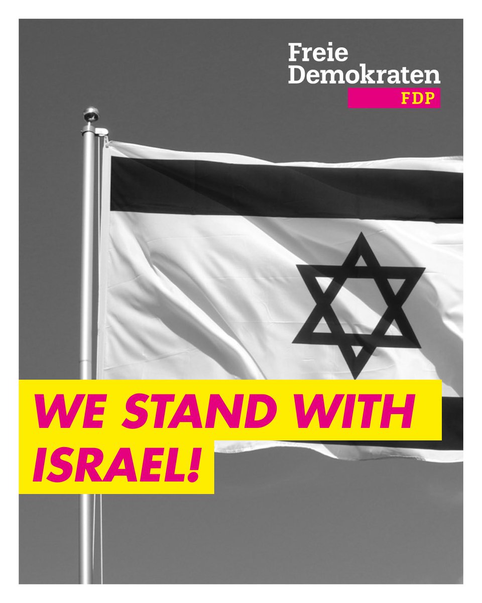 Das israelische Volk und seine Armee haben bei der konsequenten Abwehr dieses Terrorangriffs und im Kampf um den Schutz der Zivilbevölkerung unsere volle Unterstützung.