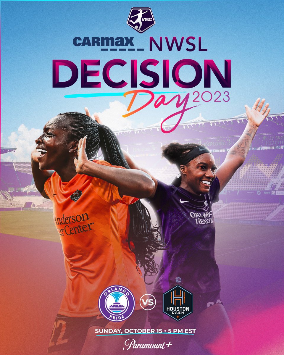 MikeWattsOnAir's tweet photo. This one sets the tone at the playoff line, delighted to be joined by @only1Freya.

@NWSL Decision Day kicks off at 5pm ET on @paramountplus. https://t.co/sIo9gb7SmG