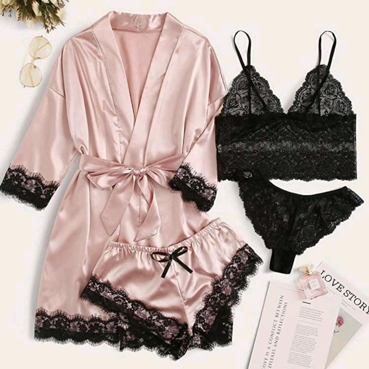 Cek Lingerie Sexy Kimono Silk Set Piyama Satin Baju Tidur Wanita Premium 884 dengan harga Rp125.000. Dapatkan di Shopee sekarang! #JAKSEL #jakarta #surabaya #Makassar #MandalikaGP #Bandung shope.ee/7KVZdKKASJ?sha…